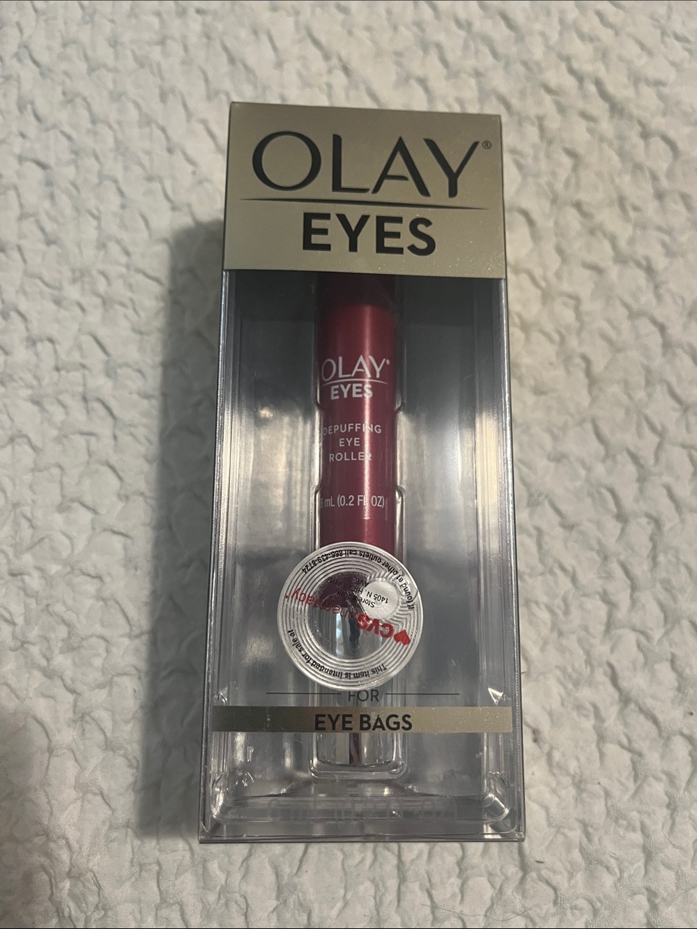 NWT Olay Eyes Depuffing Eye Roller